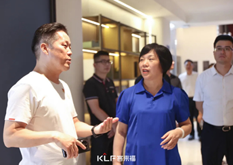 熱烈歡迎南昌市新建區(qū)政協(xié)領(lǐng)導(dǎo)一行蒞臨客來福參觀指導(dǎo)！