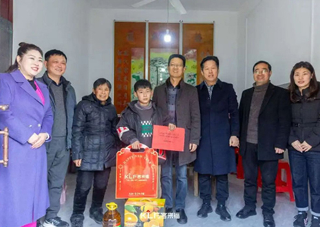 慰問寄深情 歲寒暖人心丨客來福赴壽縣保義鎮(zhèn)開展新春慰問活動(dòng)